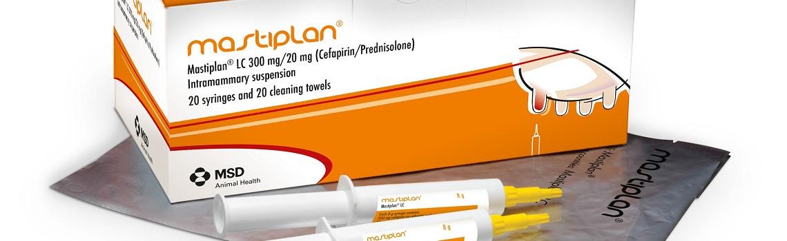 Image of Mastiplan LC syringe next to its cardboard carton
