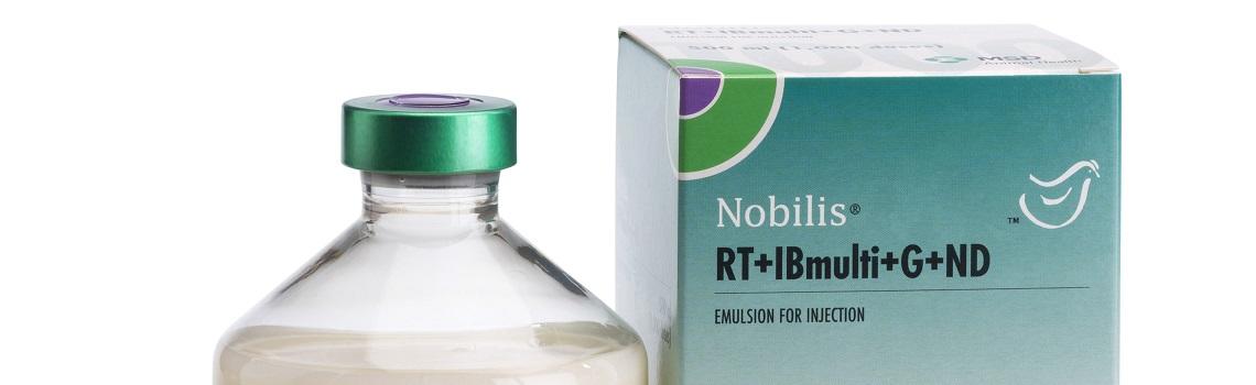 image of Nobilis RT+IBmulti+G+ND bottle next to it's cardboard carton