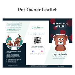 Pet owner leaflet.