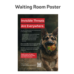 Waiting room poster.