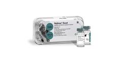 Image of Nobivac Ducat vials next to it's plastic tray showing product name