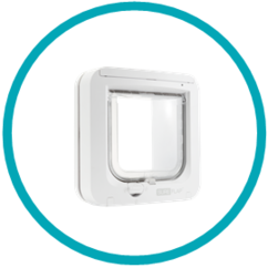 SureFlap® in a blue circle